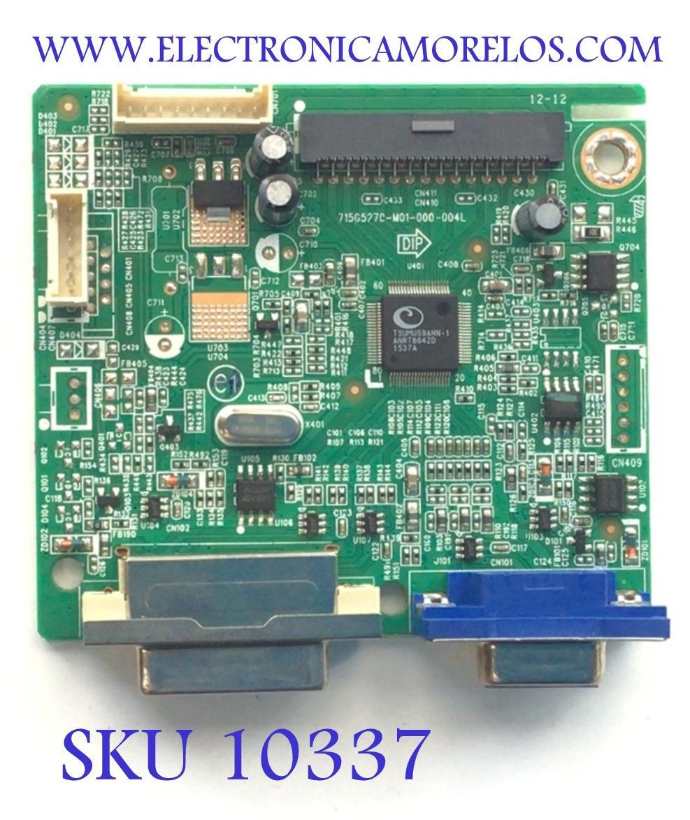 MAIN PARA MONITOR AOC / NUMERO DE PARTE GZDCB0AA035 / 715G527C-M01-000-004L / MODELO 236LM00020